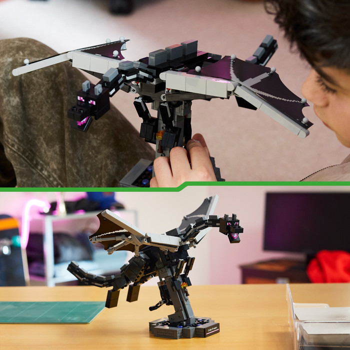 LEGO Minecraft Der Enderdrache 21595 produkt in gebrauch