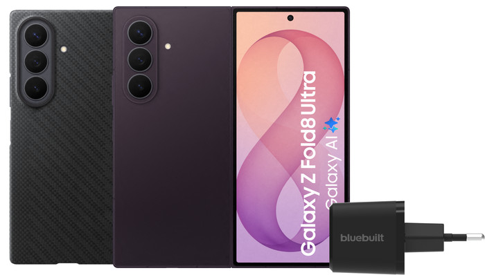 Samsung Galaxy Z Fold8 Ultra 256GB Lila 5G + Zubehörset Main Image
