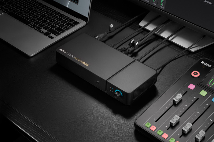 RODE RODECaster Video Core product in use