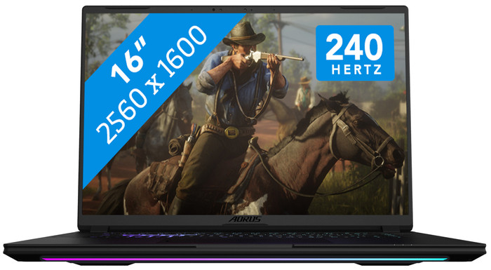 AORUS MASTER 16 OLED 8XJJ4DEE64SP - 16" - AMD Ryzen 9 - 32GB RAM/1TB SSD - RTX 5070 Ti Main Image