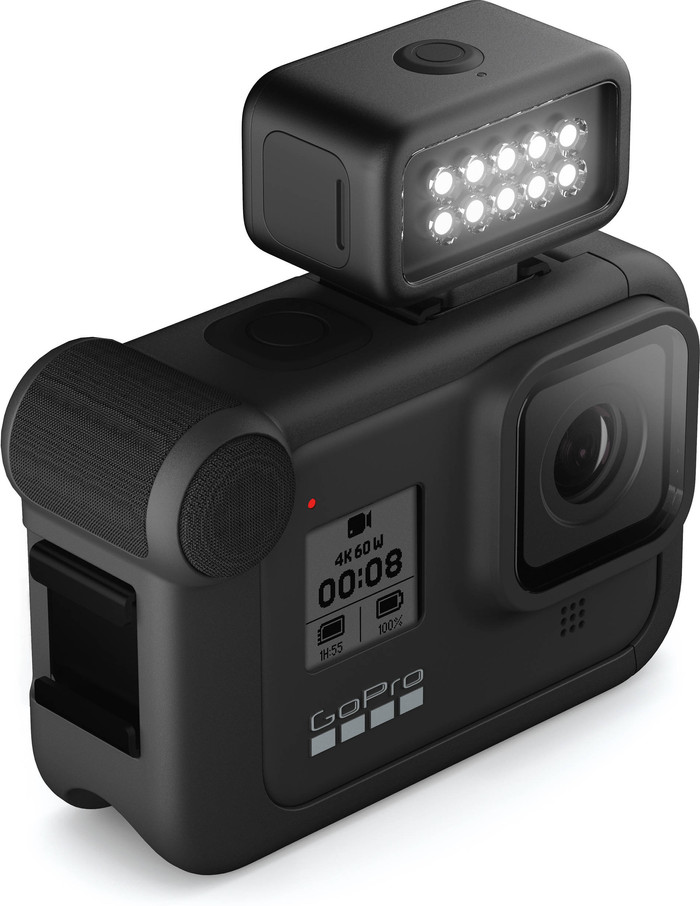 GoPro Light Mod produkt in gebrauch
