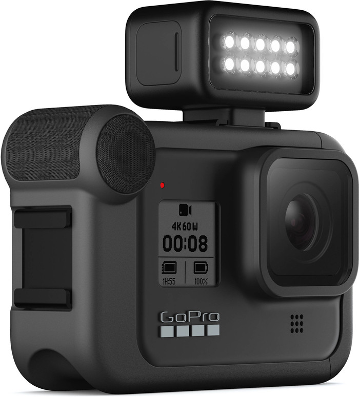 GoPro Light Mod produkt in gebrauch