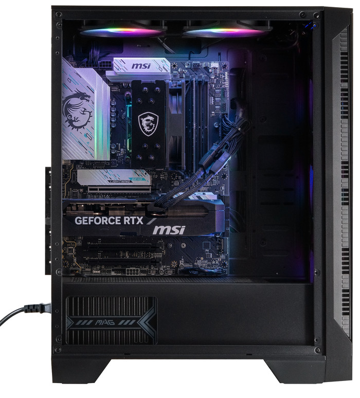 Cobalt x Powered by MSI - Tier 2 - RTX 5070 - Ryzen 7 9700X left side
