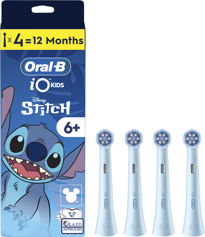 Oral-B iO Sanfte Reinigung Stitch (4 Stück) Main Image