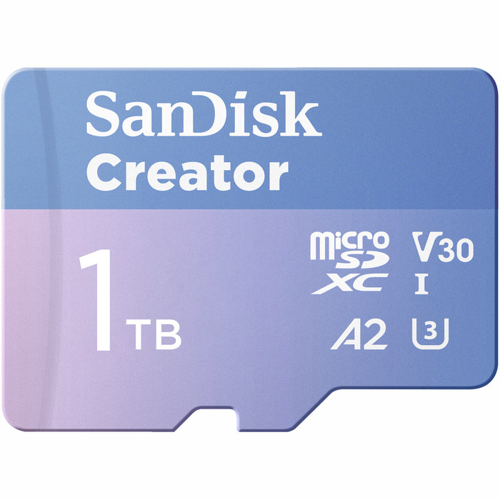 SANDISK microSDXC Creator 1TB 130 MB/s Main Image