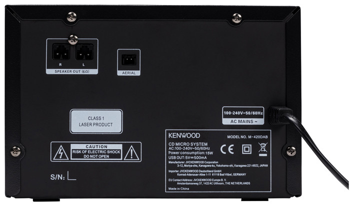 Kenwood M-420DAB null
