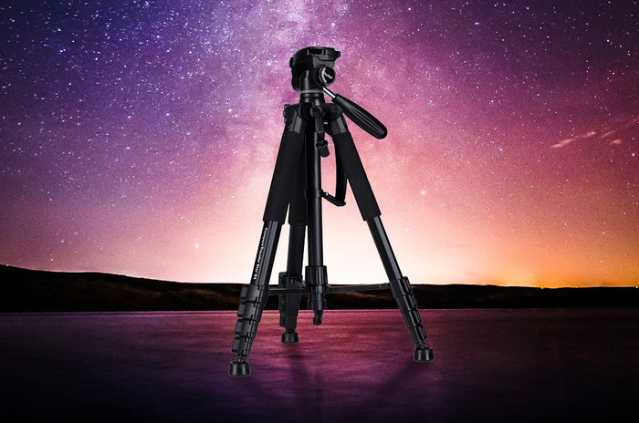 Rollei Compact Traveler Star S4 Tripod produkt in gebrauch