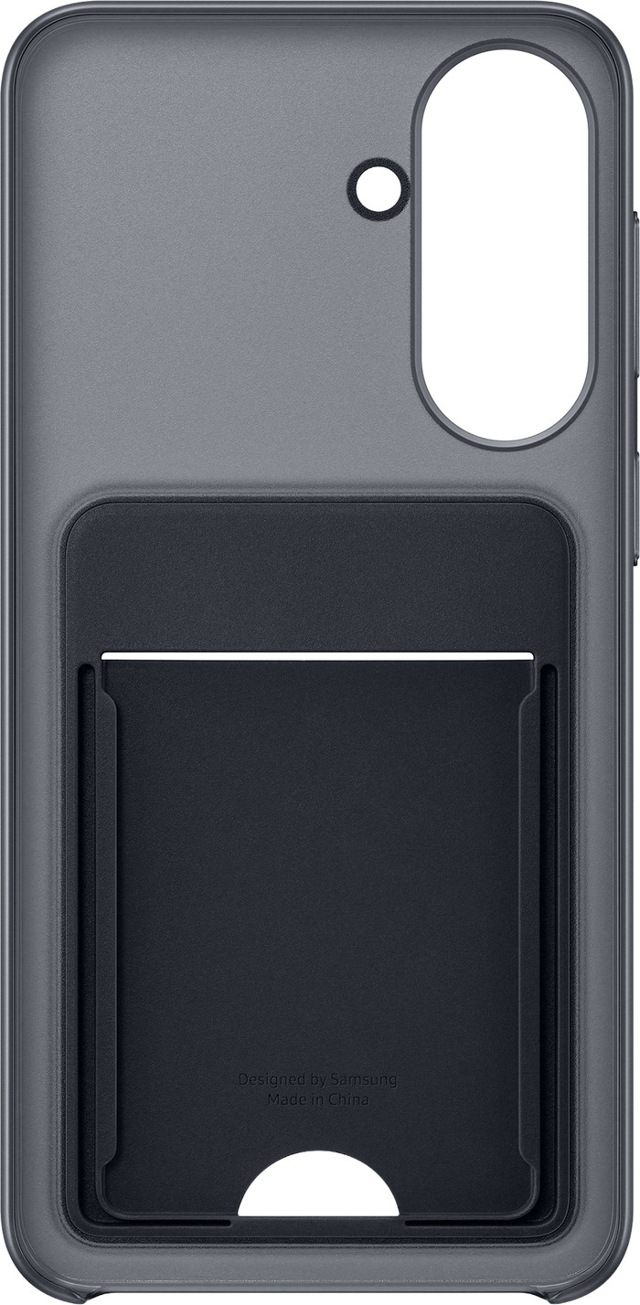 Samsung Galaxy A57 Card Slot Backcover Schwarz vorne