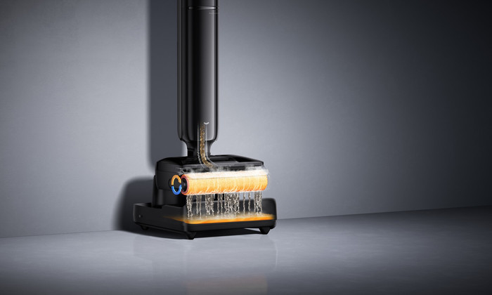 Dreame T12 Pro produkt in gebrauch