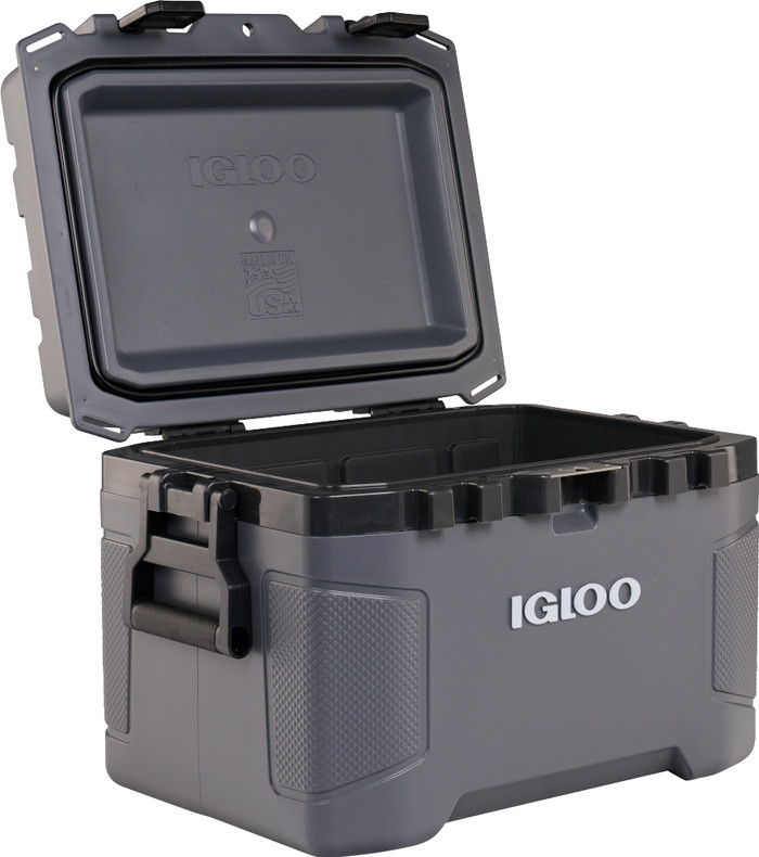 Igloo Trailmate 50QT Carbonite Cooler front
