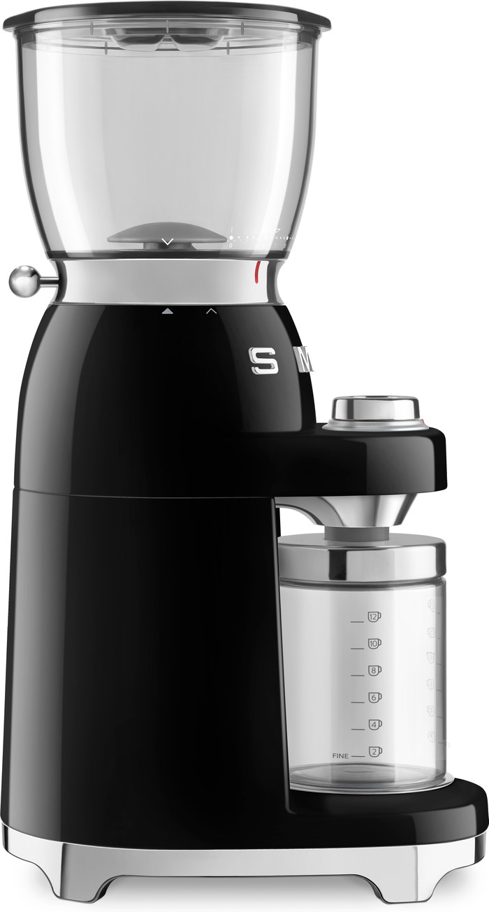 SMEG CGF11BLEU Schwarz linke seite