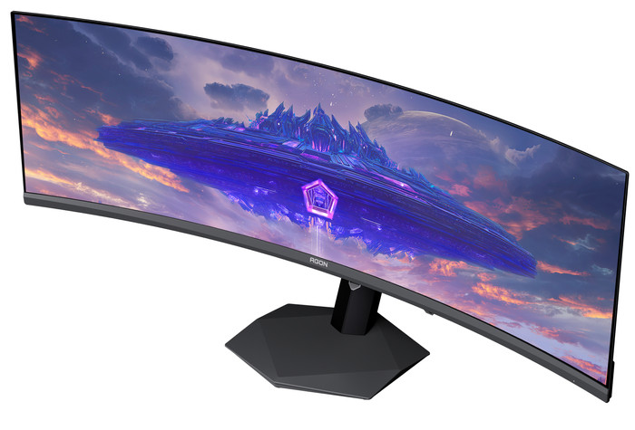 AOC AGON PRO AGP497UCZD QD-OLED Curved vorne