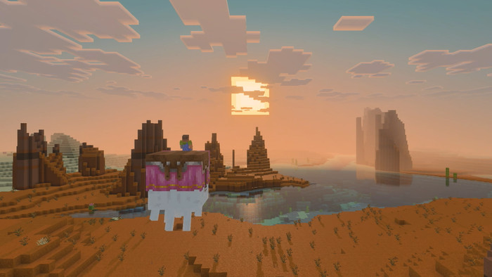 Minecraft Nintendo Switch 2 produkt in gebrauch