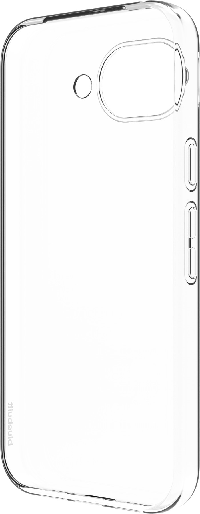 BlueBuilt Google Pixel 10a Backcover Transparent rechte seite