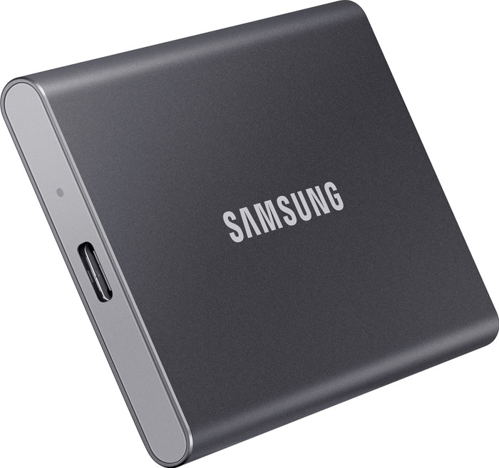 Samsung T7 Portable SSD 1TB Grau detail