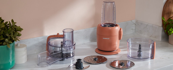 Kenwood Multipro Go FDP23.380RD Red Clay zubehör