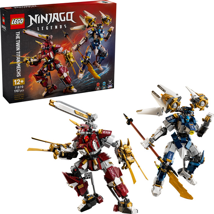 LEGO Ninjago Die Zwillings-Titanmechs 71870 rechte seite