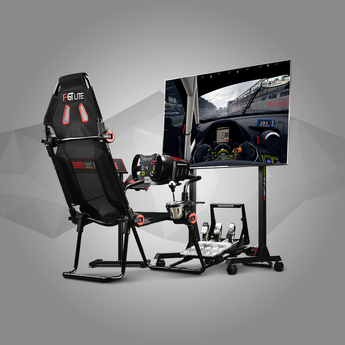 Next Level Racing F-GT Lite Formula and GT Collapsible Cockpit null