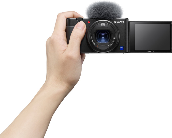Sony ZV-1 Vlog produkt in gebrauch