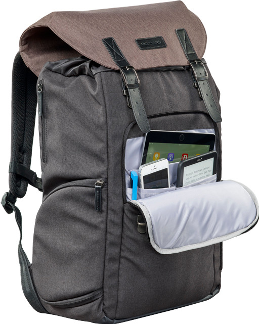 Cullmann Bristol DayPack 600+ Braun oberseite