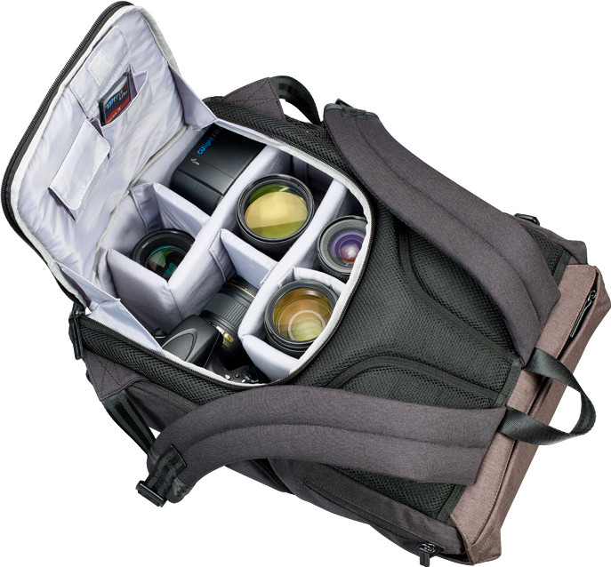 Cullmann Bristol DayPack 600+ Braun innen