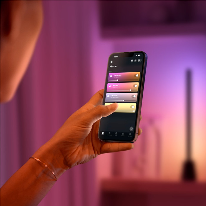 Philips Hue Play Table Lamp White and Color product in use