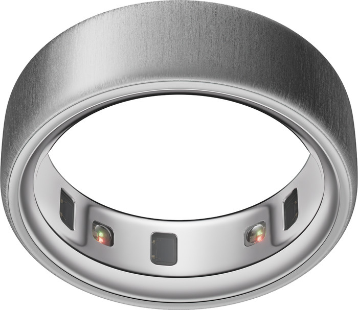 Oura Ring 4 Größe 5 Matt Silber Main Image