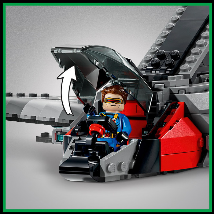LEGO Marvel Avengers: Doomsday Quinjet 76347 produkt in gebrauch