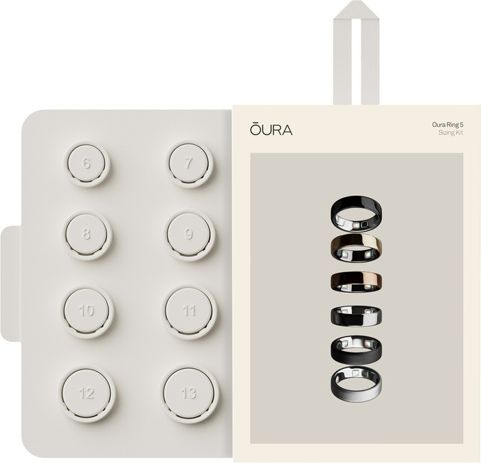 Oura Ring 5 Größenprobier-Set Main Image