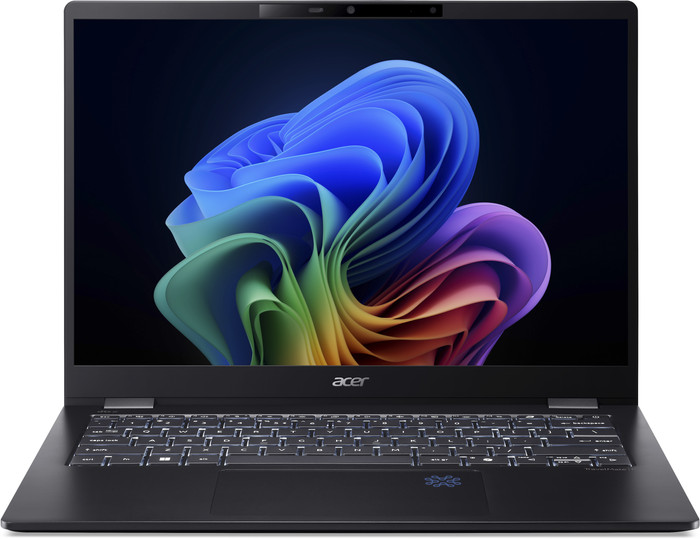 Acer TravelMate P6 14 AI TMP614-54-TCO-70QD QWERTY front