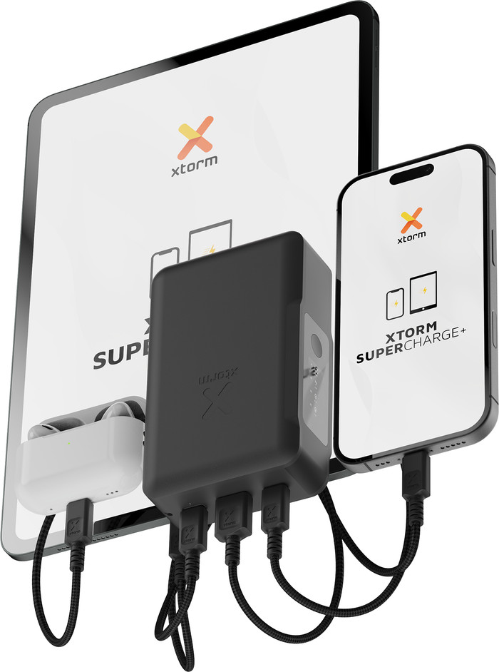 Xtorm NextGen 35 W Powerbank 20.000 mAh Schwarz produkt in gebrauch