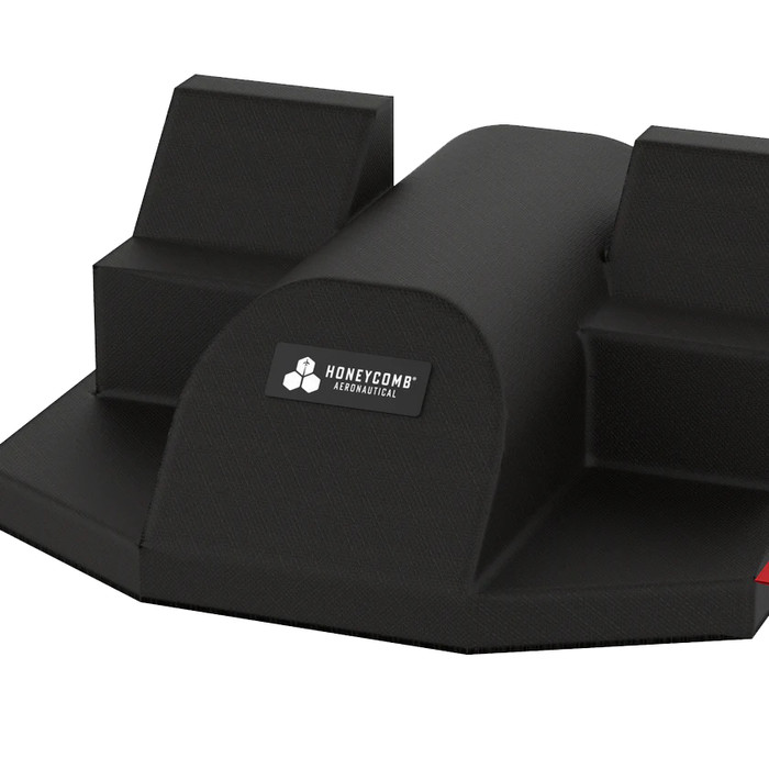 Honeycomb Dust Cover Charlie Rudder Pedals PC detail