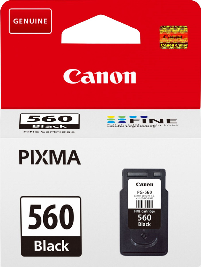 Canon PG-560 Cartridge Black Main Image