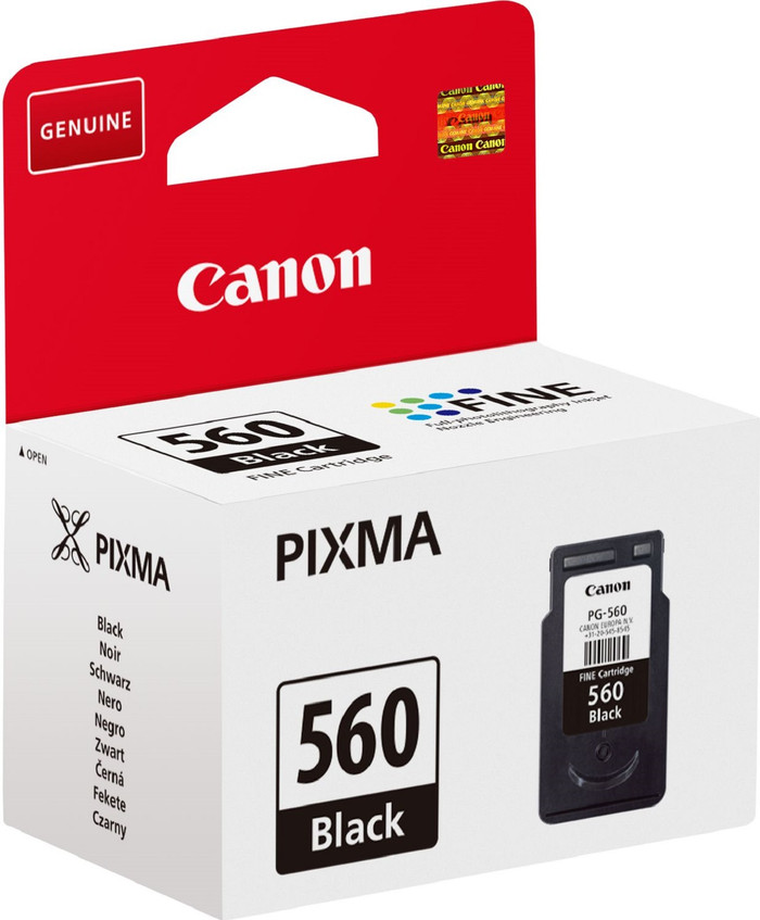 Canon PG-560 Cartridge Black left side