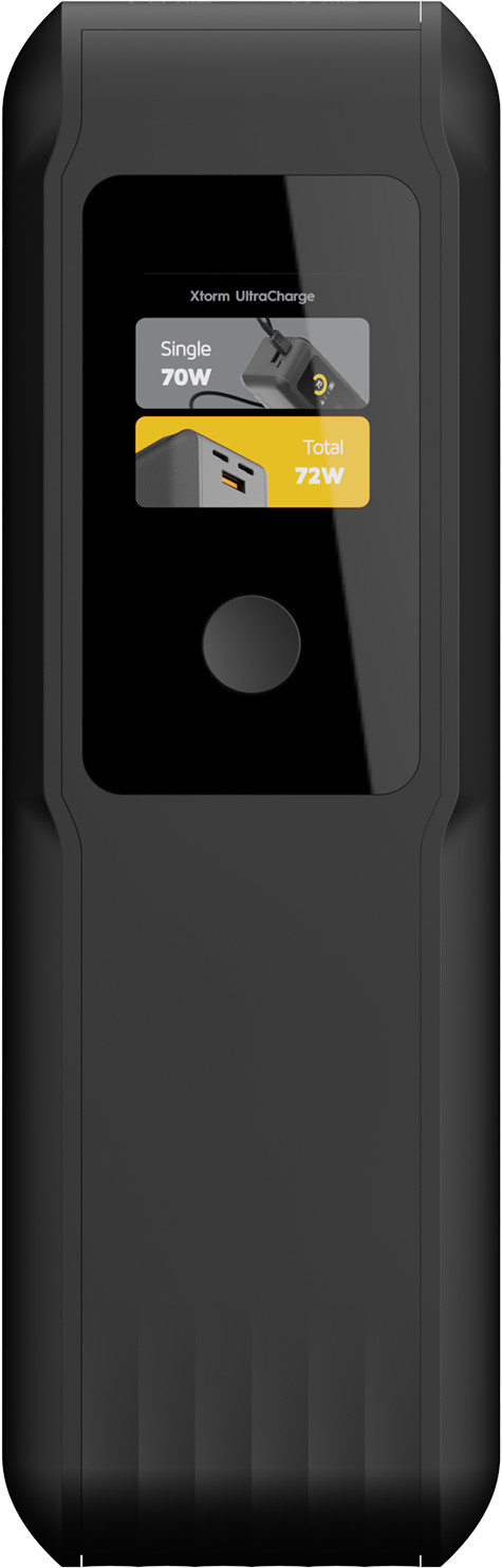 Xtorm NextGen 70 W Powerbank 27.000 mAh Schwarz linke seite