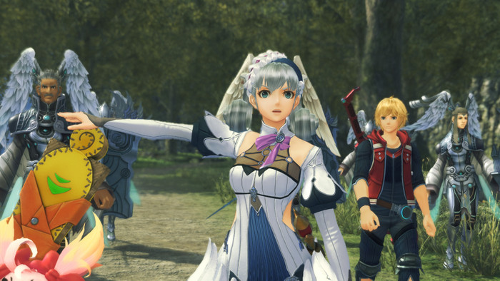 Xenoblade Chronicles: Definitive Edition Nintendo Switch 2 Edition product in use