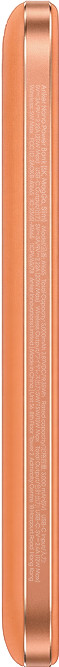 Anker Nano MagGo Wireless Powerbank mit MagSafe und Qi2 5.000 mAh Orange linke seite