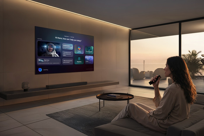 Samsung 65 Zoll OLED S90H 4K (2025) produkt in gebrauch