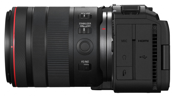 Canon EOS R6 V + RF 20-50mm f/4L IS USM PZ right side