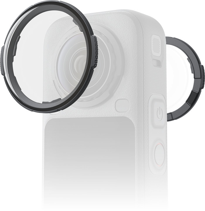 Insta360 X6 Standard Lens Guards product in use