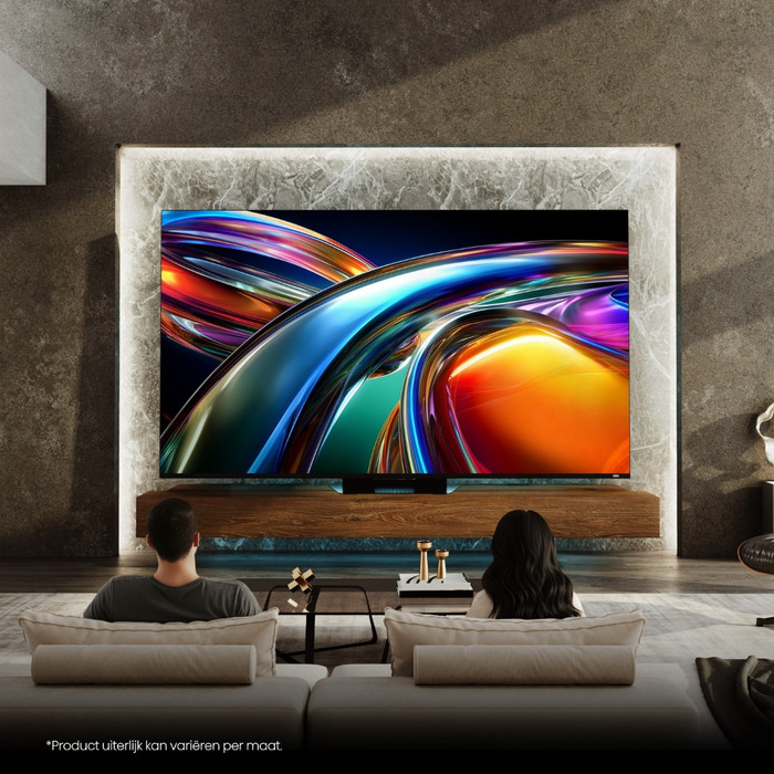 Hisense RGB Mini-LED 85 inches UR9S (2026) product in use