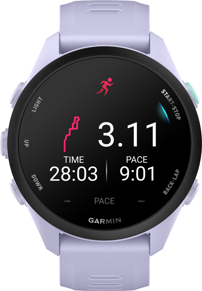 Garmin Forerunner 70 43mm Purple front