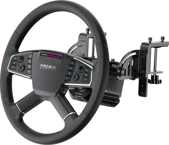 Moza R5 Pro LKW Fahrsimulator rechte seite