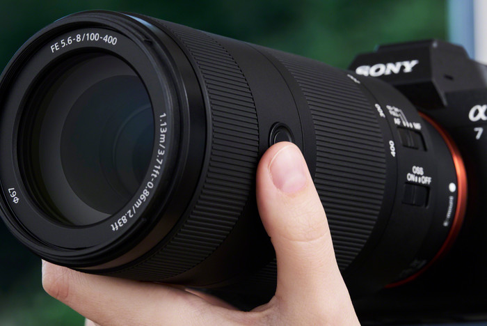Sony FE 100-400mm f/5.6-8 OSS produkt in gebrauch