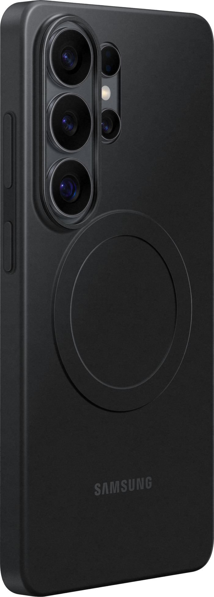 Samsung Galaxy S26 Ultra Slim Back Cover with Magnet Black right side