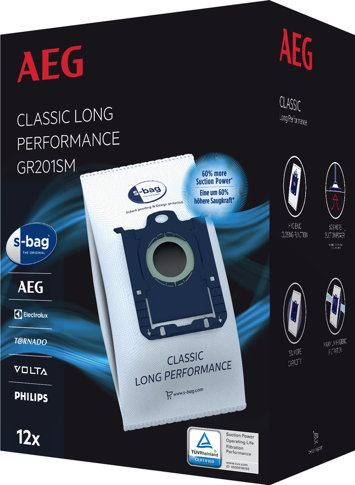 AEG GR201SM S-Bag Classic Long Performance (12 Stück) null