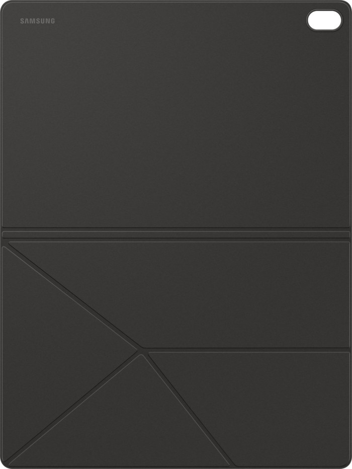 Samsung Galaxy Tab S12 Plus Book Case Schwarz rückseite
