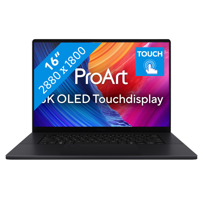 ASUS ProArt P16 OLED H7606WP-RJ090W - 16" - AMD Ryzen AI 9 - 32GB RAM/2TB SSD - RTX 5070 Main Image