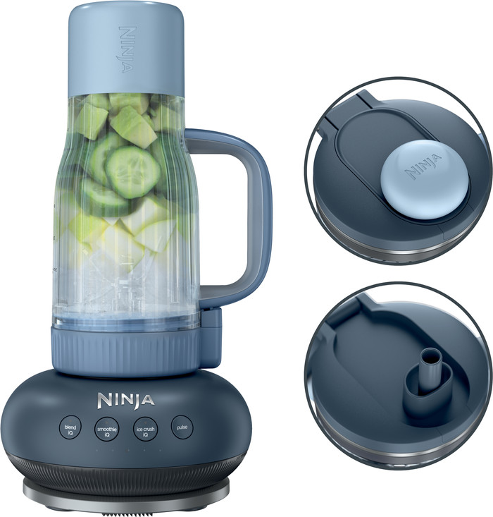 Ninja BlendBoss Standmixer DB351EUCY Blau Main Image
