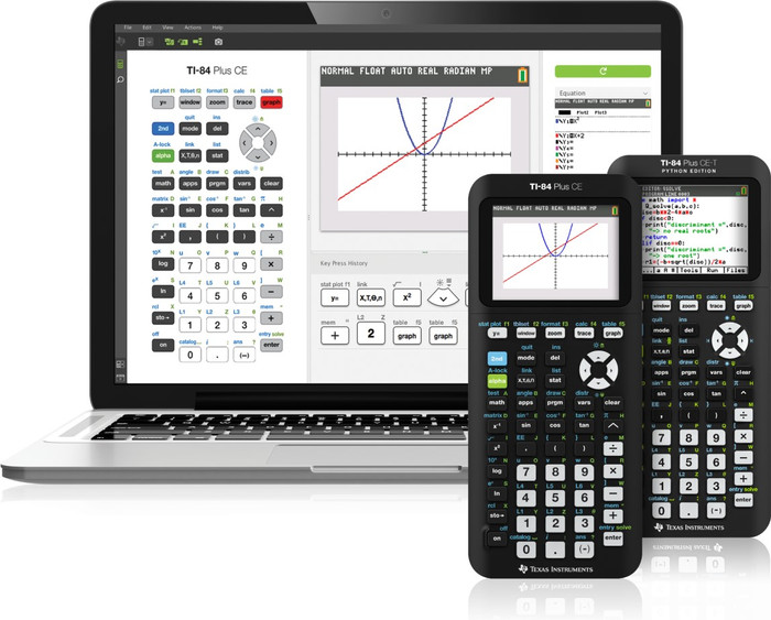 Texas Instruments TI-84 CE-T + Python App produkt in gebrauch